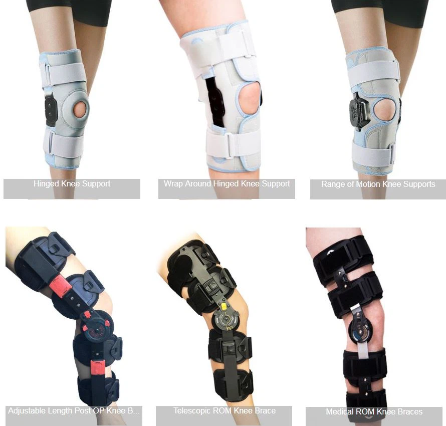 hinged knee braces